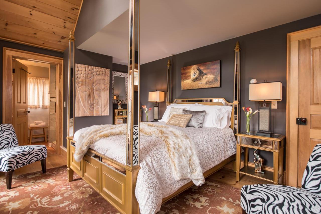 Gothic Eves Inn And Spa Bed And Breakfast Trumansburg Bagian luar foto